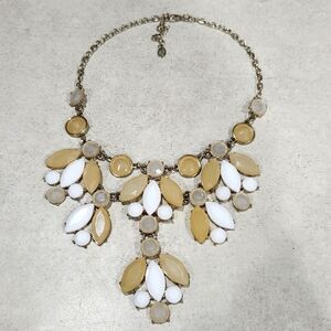Chunky Natural Toned Necklace Cara NY Fashion Jewelry